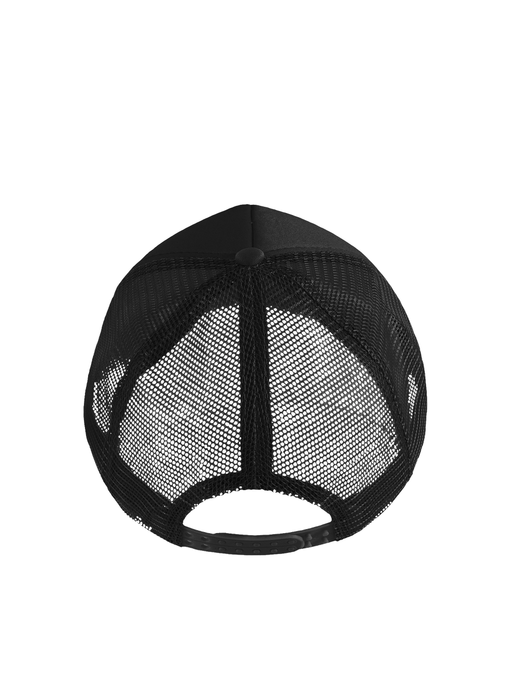 Drisso Paris™ Black Valucap Foam Trucker Hat