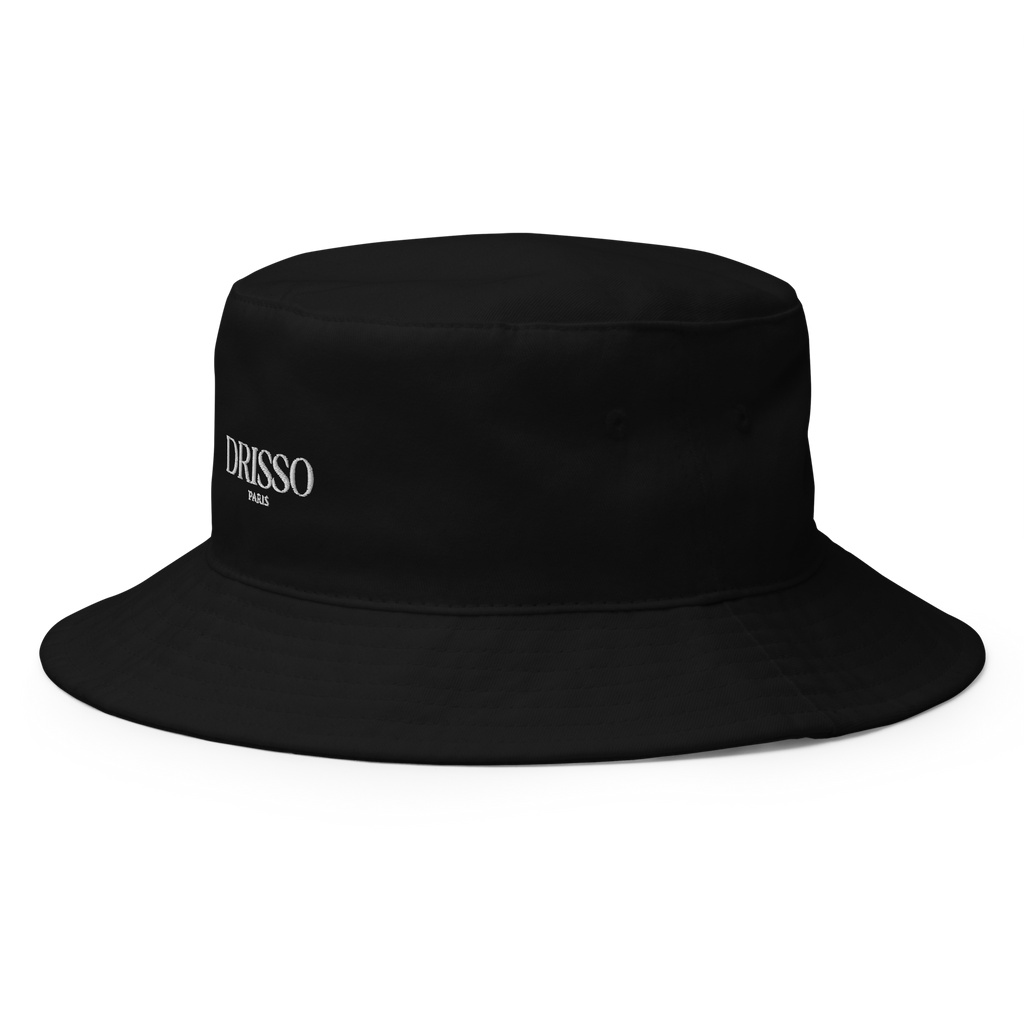 Drisso Paris™ Black Big Accessories BX003 Bucket Hat