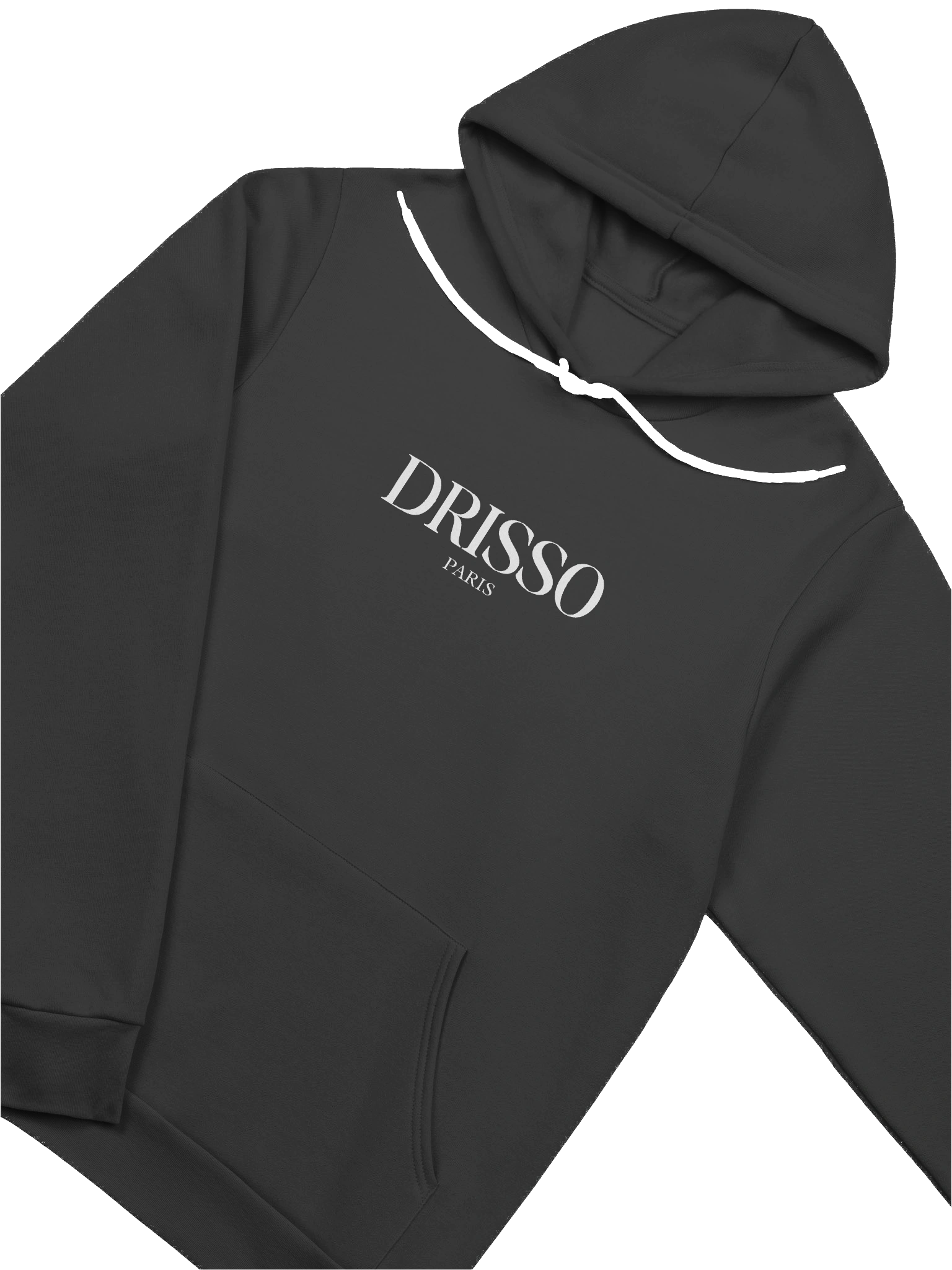 Drisso Paris™ Black Bella+Canvas Supersoft Hoodie
