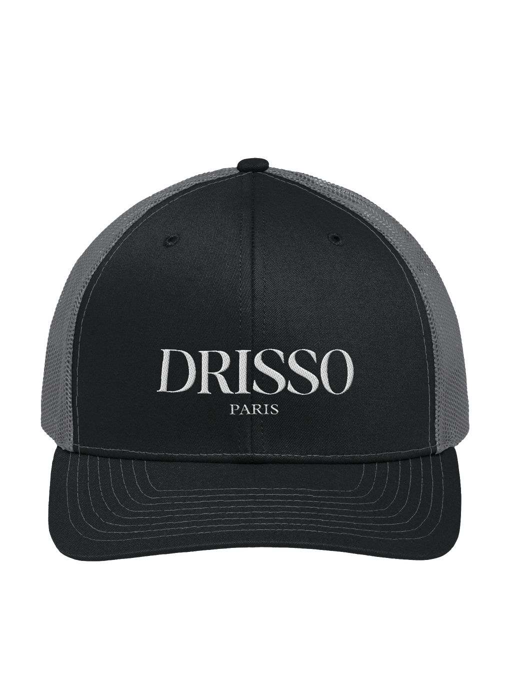 Drisso Paris™ Black Richardson Trucker Hat