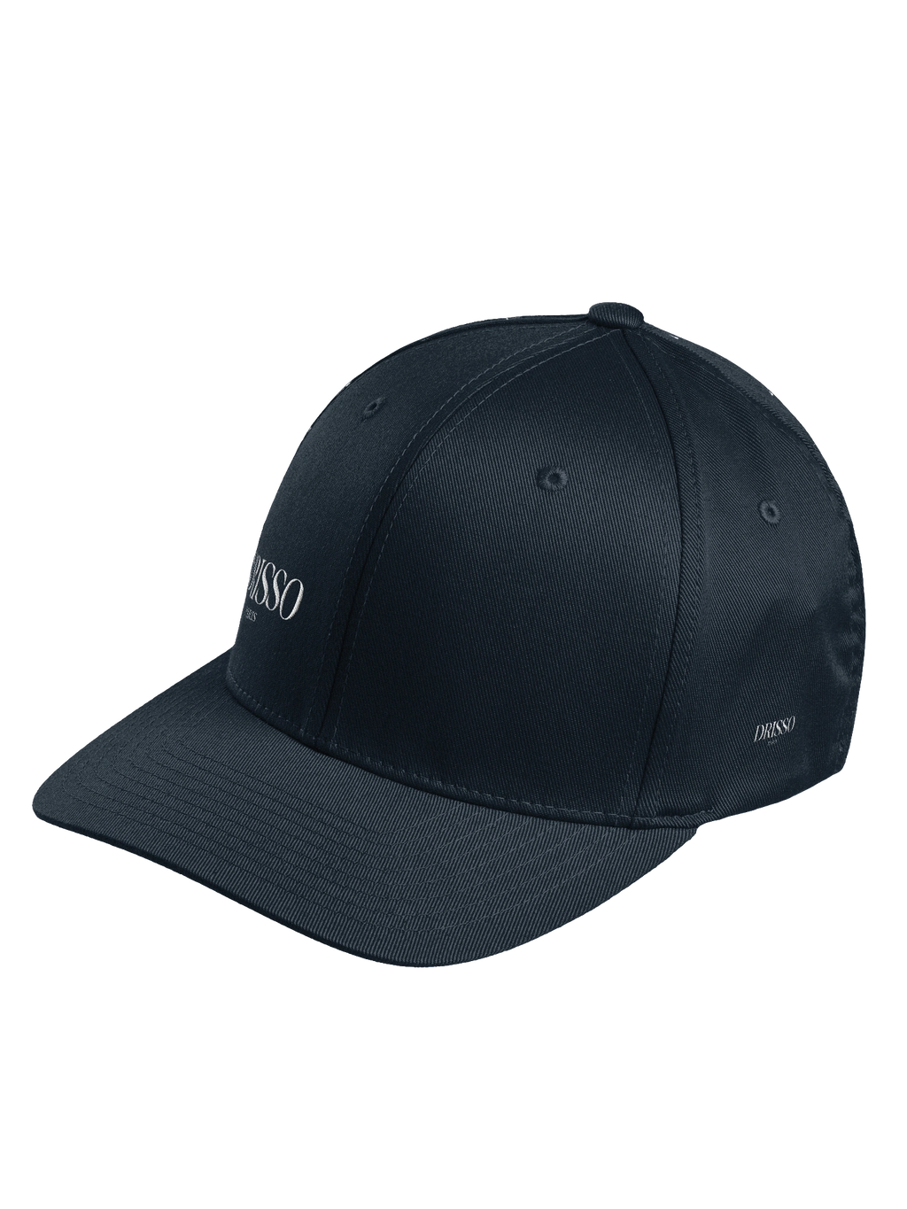 Drisso Paris™ Black Flexfit Structured Fitted Cap