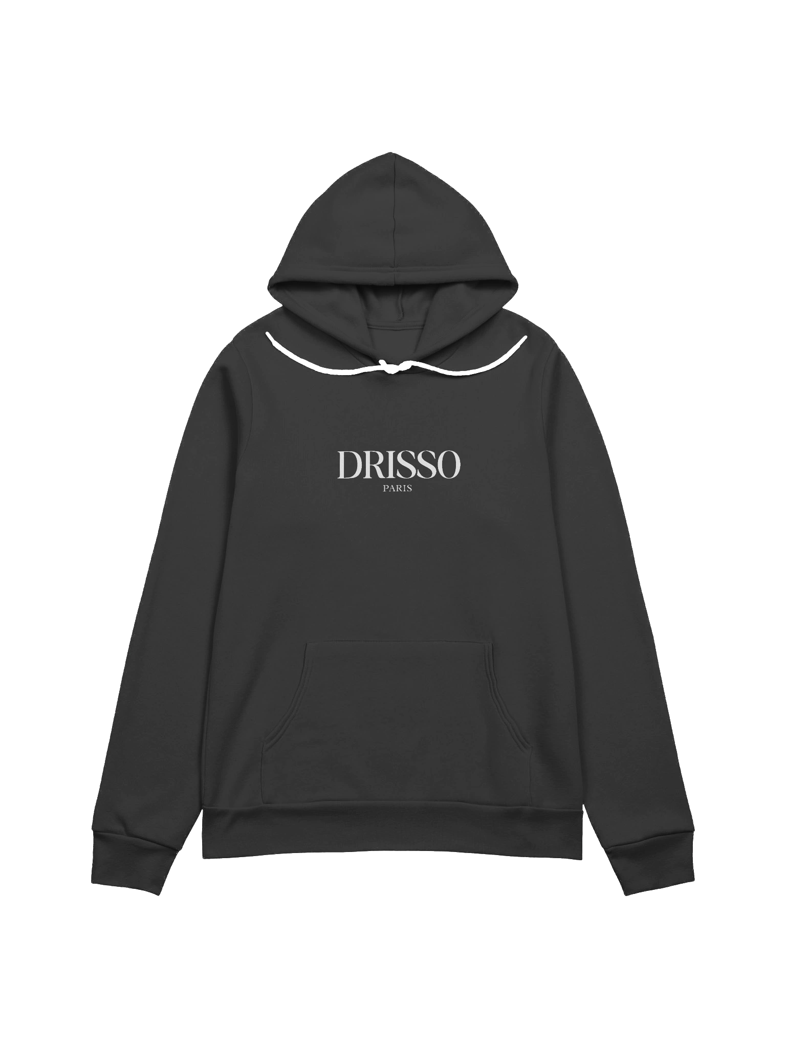 Drisso Paris™ Black Bella+Canvas Supersoft Hoodie